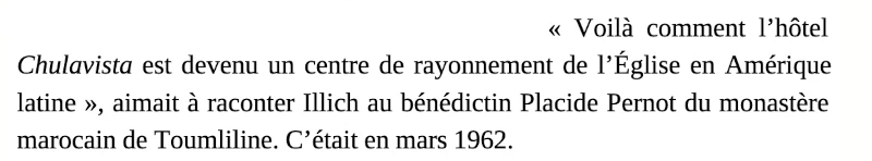 Un passage sur Ivan Illich et Jacques - Placide - Pernot